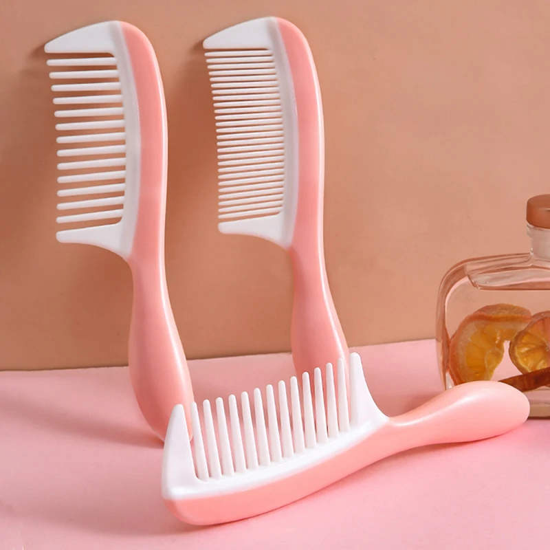 

Large Wide Tooth Combs Detangling Reduce Hair Loss Comb Professional Hairdress Salon Dyeing Styling Brush Tools Hot Sale