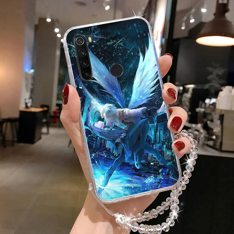 Чехол для телефона Xiaomi Redmi 9 9C 7a 9A 8A Note 10 8T 7 8 Pro 9T 9s аниме Юри на льду прозрачные