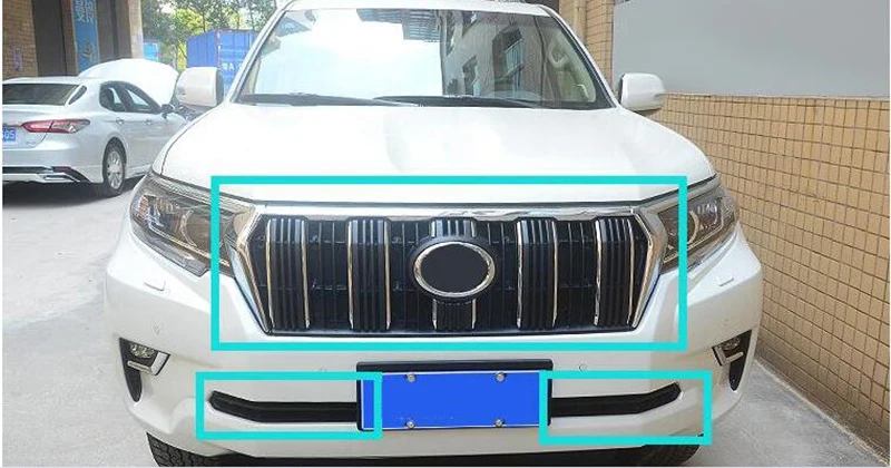 Новые аксессуары для Toyota Land Cruiser Prado FJ 150 2018 2019 2020 сетка защиты от насекомых