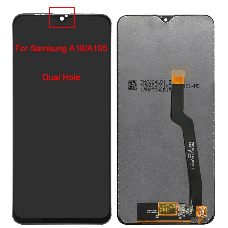 Оригинальный ЖК дисплей A10 для Samsung Galaxy A105 A105F SM 2019 с рамкой 6 22 дюйма запчасти