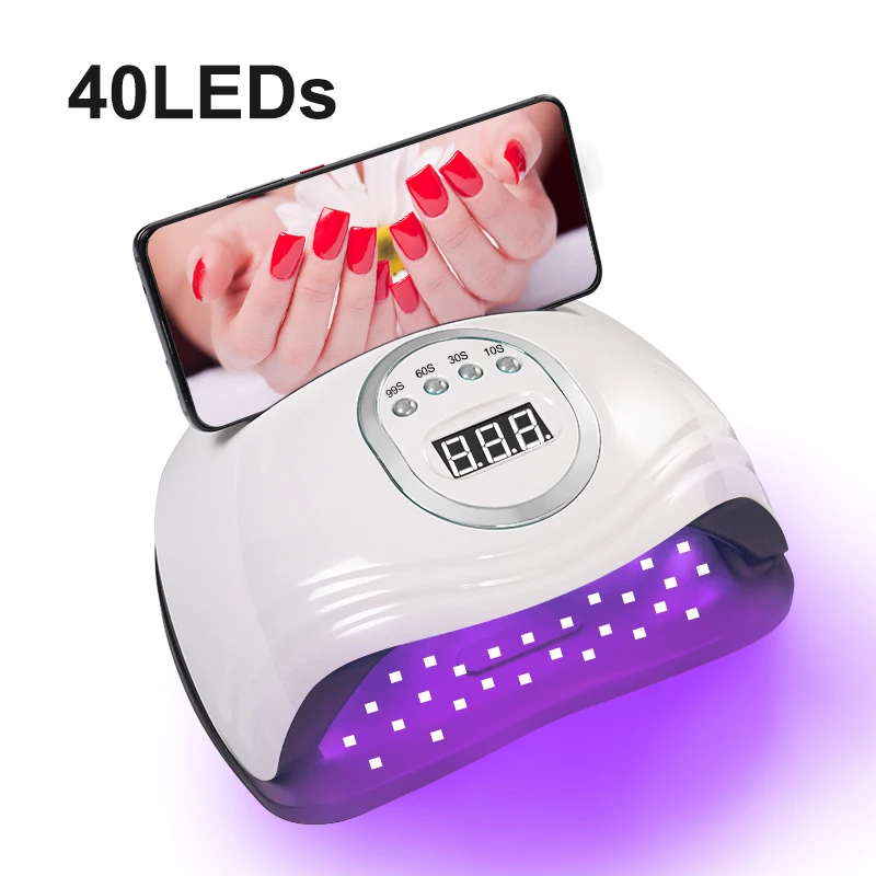

Умная Сушилка для ногтей с ЖК-дисплеем, 40 светодиодов