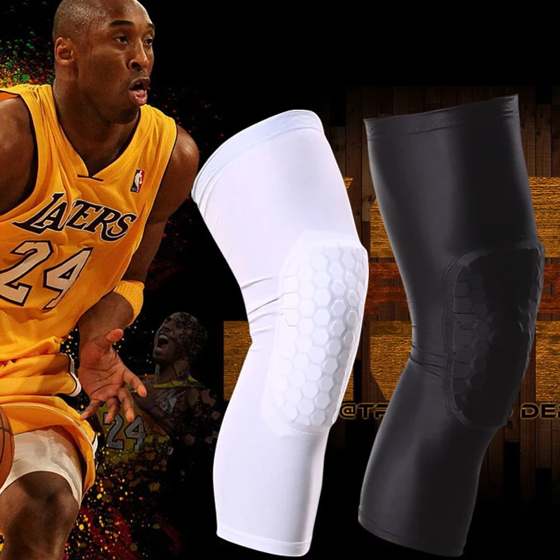 

1PCS Breathable Sports Football Basketball Knee Pads Honeycomb Knee Brace Leg Sleeve Calf Compression Knee Support Protection