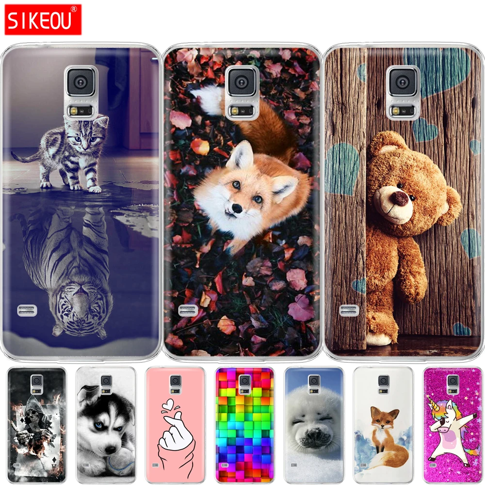 

Silicon Phone Case For Samsung Galaxy S5 Case Soft TPU Back Cover For Samsung S5 Neo Coque Capa For Samsung S5 i9600 SM-G900F