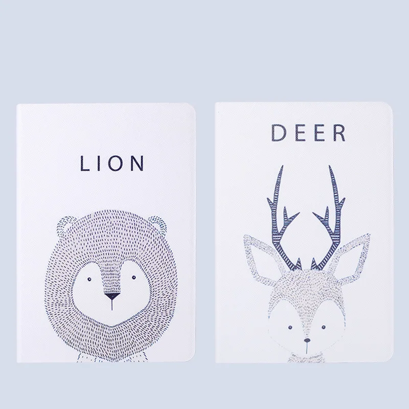 

Leather Laptop Case for New Ipad 2/3/4 Protective Sleeve Cartoon Case Cover for Ipad Mini 4 5 6 Mini 3 Pro 9.7 10.2 10.5 Inch