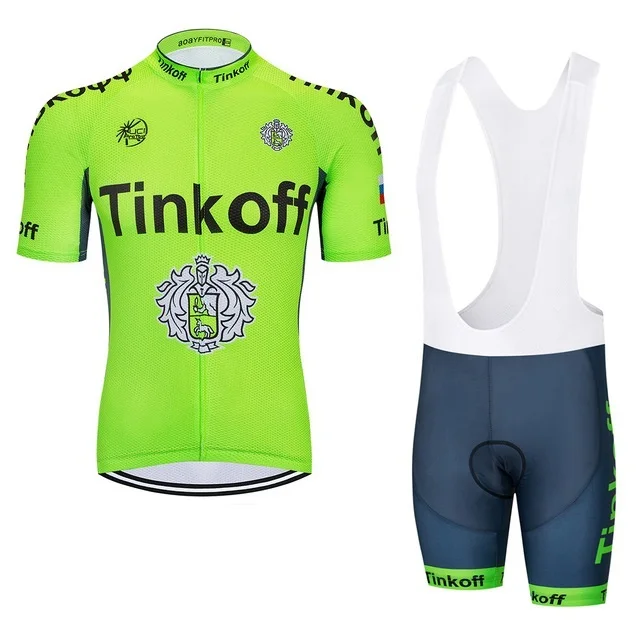 Saxo Bank Tinkoff Ropa Ciclismo/ciclo Ropa Ciclismo Спортивная одежда/bicicleta de carreras Ropa Ciclismo Джерси 9D нагрудник шорты - Цвет: C12