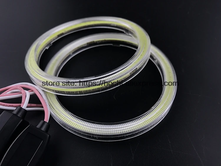 Для Smart Fortwo 2009 2010 2011 2012 2013 COB Led DRL Дневной свет Белый Halo Cob Led Ангельские глазки кольцо ошибок ультра яркий