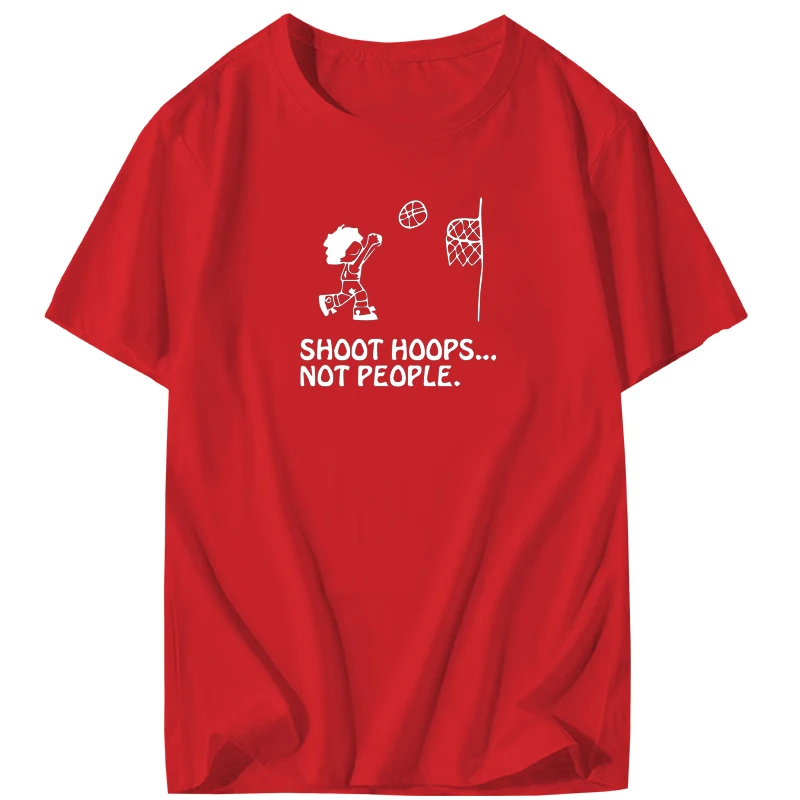 men t shirt cotton shooting basketball is not a person to stop violent lovers soft black | Мужская одежда