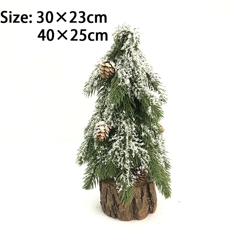 

Искусственная елка, 30/40 см, маленькая, настольные украшения для дома год, украшения на новый год