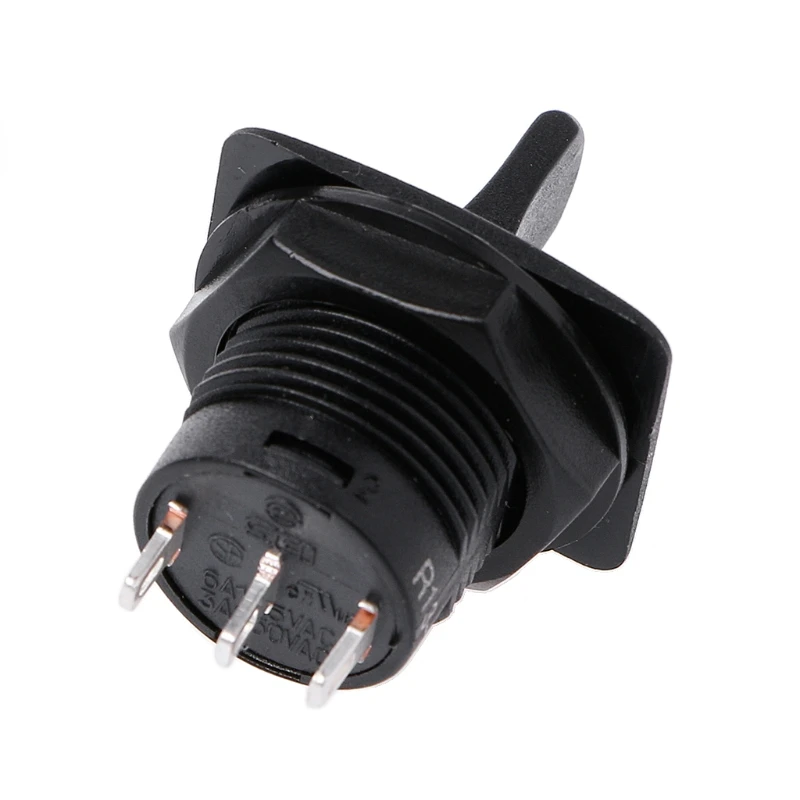 

1PC R13-402 3Pin 2Position ON-OFF-ON Maintained Round Toggle Switch G88B