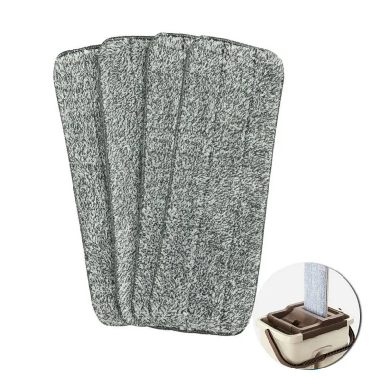 

4/6/10 шт. Тряпки из микрофибры для швабры, чистка плоской швабры для дома и кухни, замена швабры, инструменты для очистки пола