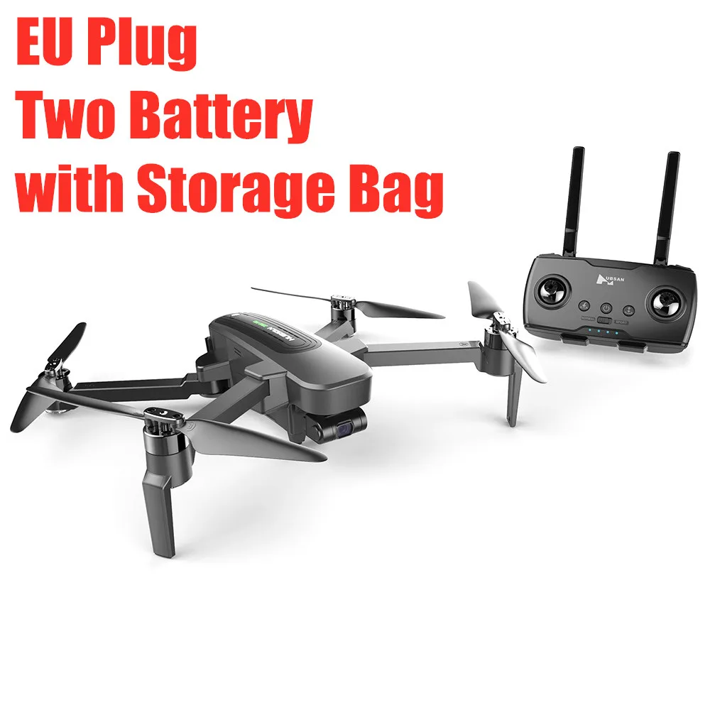 2Battery Bag EU Plug Hubsan ZINO PRO gps 5G Wi-Fi 4 км с видом от первого лица в формате 4K UHD, Камера 3-осевому гидростабилизатору Сфера панорамы RC Дрон Квадрокоптер RTF - Цвет: 2Battery Bag EU Plug