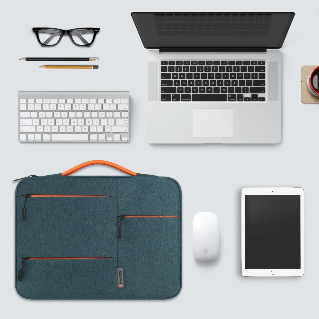 Чехол для ноутбука HAWEEL13/14/15 дюйма портфель на молнии сумка Macbook/Samsung/Sony/DELL