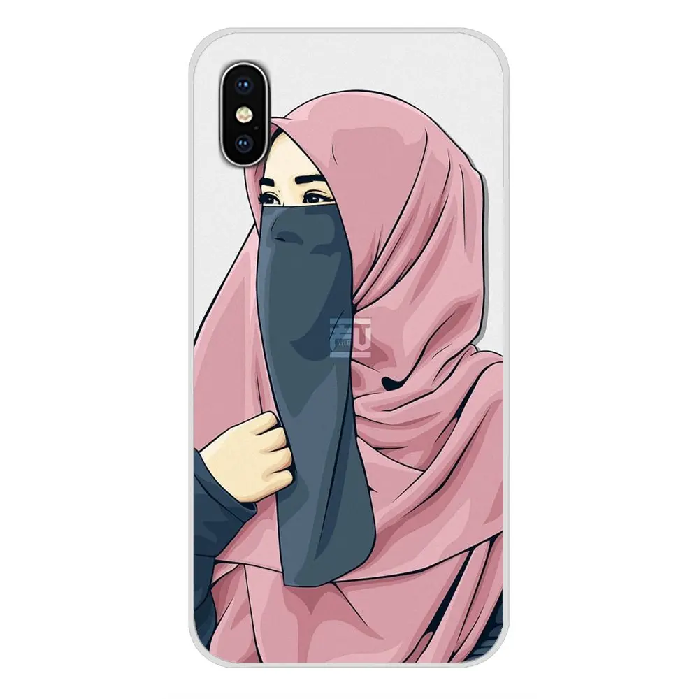 Чехол для мобильного телефона мусульманские исламские глаза гриля в хиджабе huawei