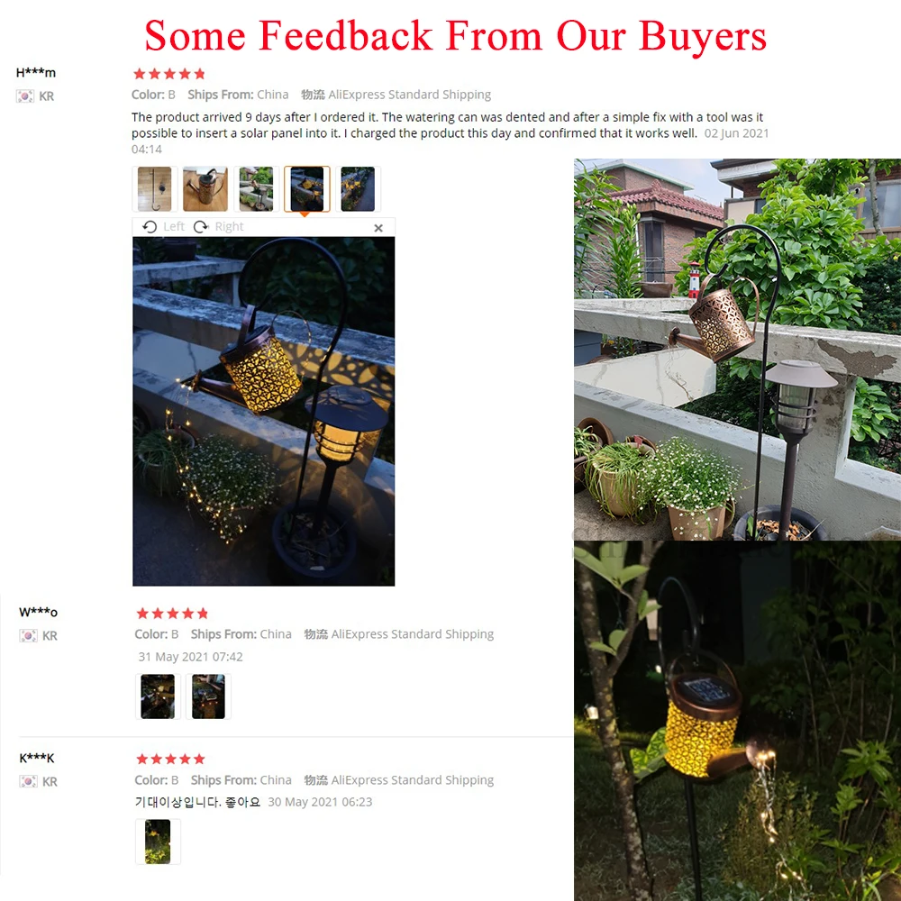 

Watering Can Solar Garden Landscape Path LED String Lights Yard Stake With Planter For Yard Lawn Art Outdoor Home Decorations