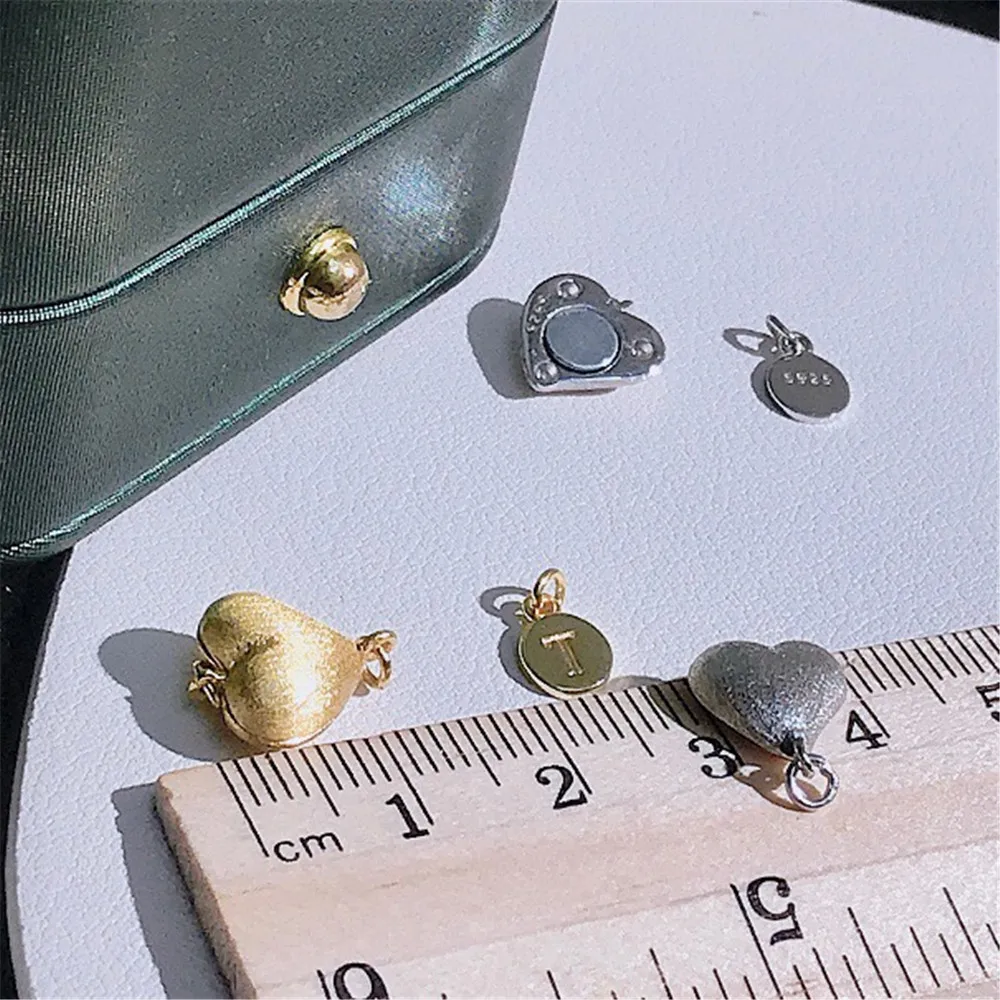 

OT connection The Clasps Solid S925 Sterling Silver Accessories DIY Fine Jewelry Accessories Free Shipping