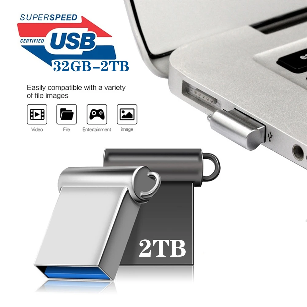 

Металлический флэш-накопитель Usb 3,0, 32 ГБ
