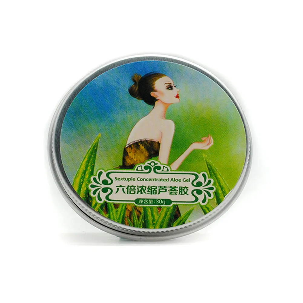 Натуральный шестикратный Концентрированный гель-крем с алоэ вера идеальное