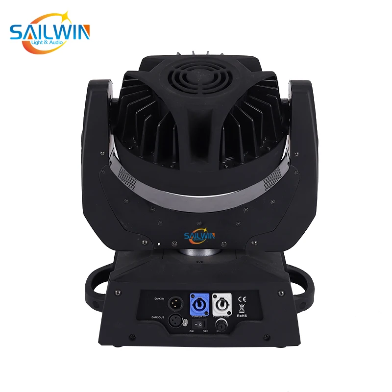 8 шт./лот Большая распродажа 36 шт. * 18 Вт 6в1 RGBAW + UV Zoom LED Moving Head Wash с сенсорным экраном