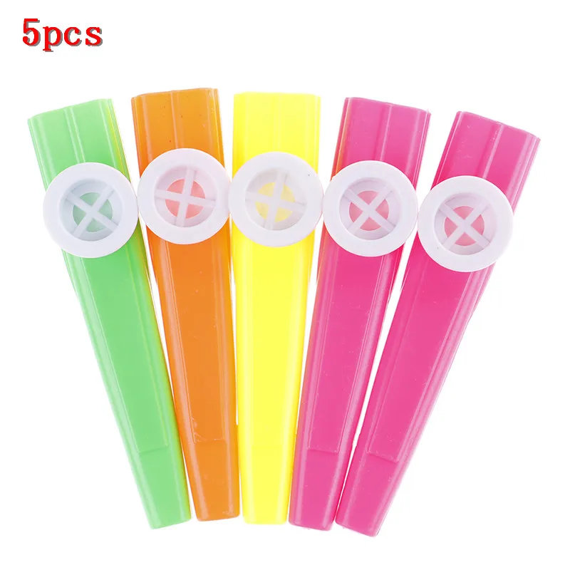 Пластиковые Kazoo Губная гармошка рот флейта Дети вечерние детские подарки детский