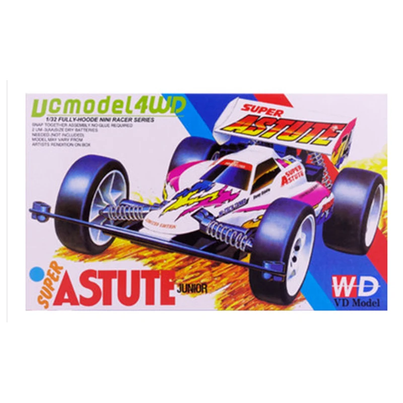 Бесплатная доставка ссамозакрывающийся крафт mini 4wd автомобиля/наборы супер