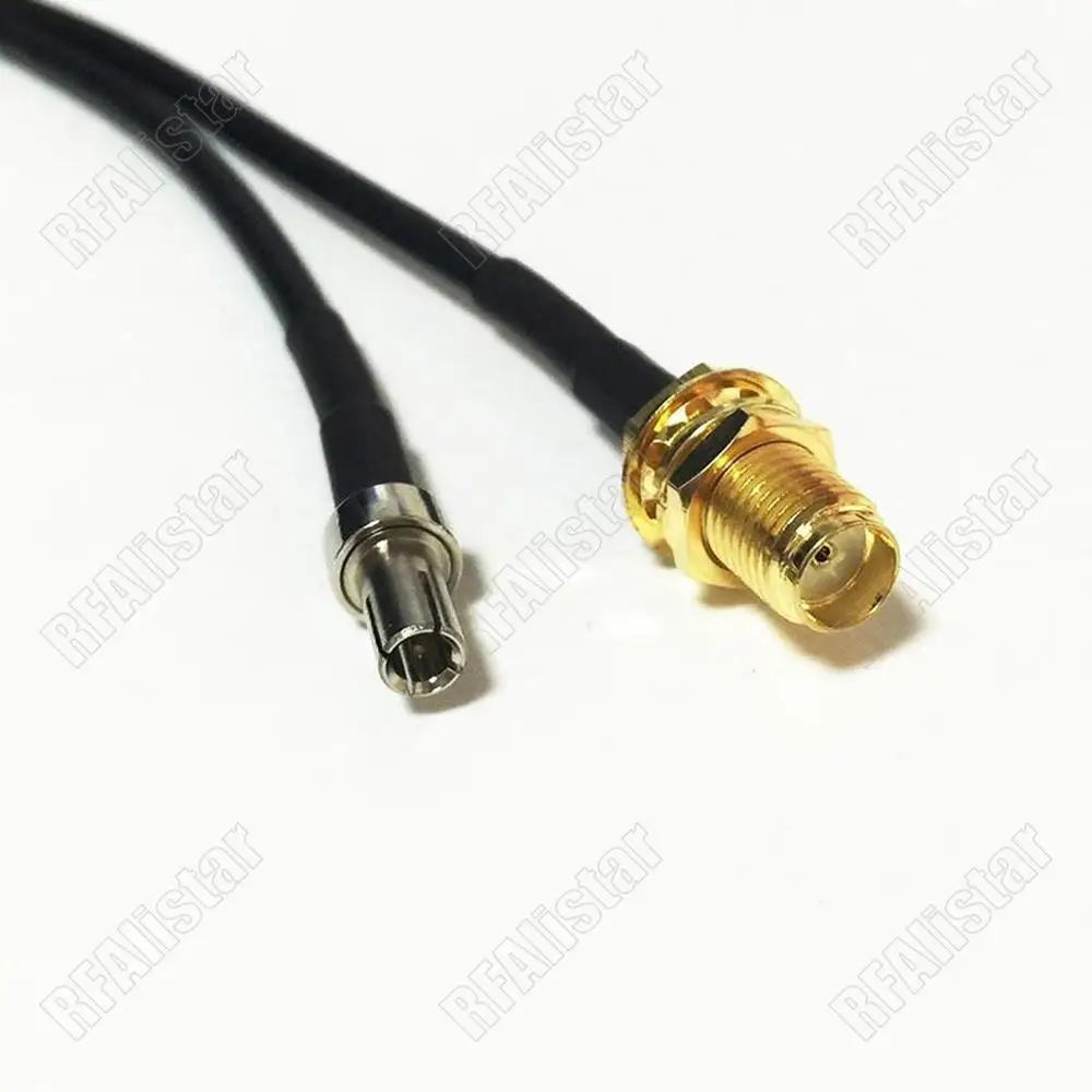 SMA гнездо разъем для TS9 штекер прямой РЧ Pigtail коаксиальный кабель RG174 ZTE Huawei WIFI