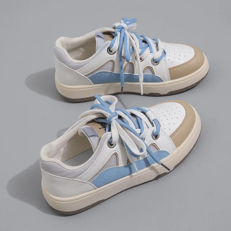 

Spring/Autumn 2022 New Shoes for Women Sneakers Fashion Breathable Low Cut Lace-up Mixed Colors lady Shoes Women dropshipping