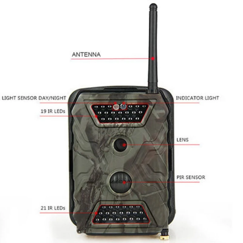 Цифровая камера для охоты 12MP HD 1080P 940NM 2 0 &quotЖК-камера Chasse Trail MMS GPRS GSM дикая ловушка
