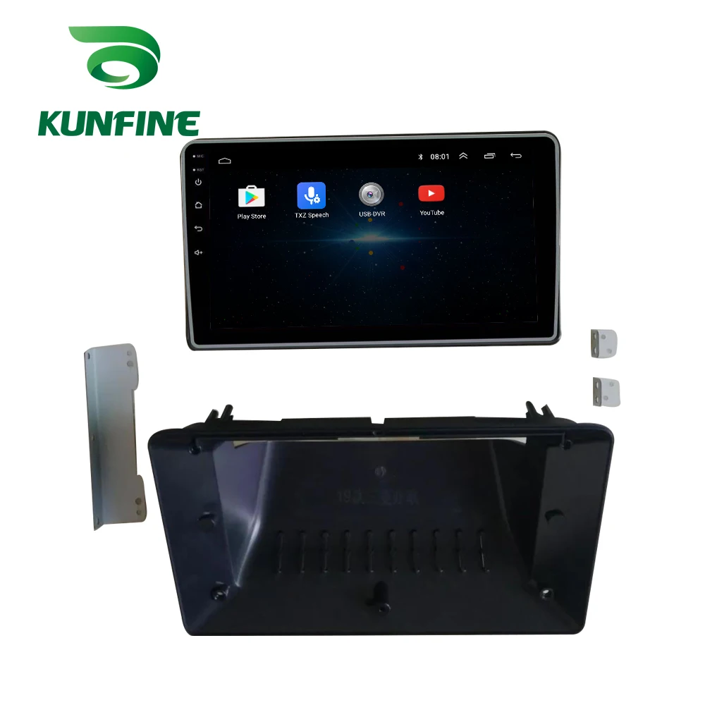 Восьмиядерный Android 10 0 автомобильный DVD GPS навигационный плеер Deckless стерео для