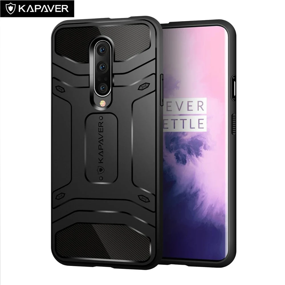 Роскошный Официальный чехол KAPAVER для OnePlus 7 Pro 1 + жесткий противоударный защитный -