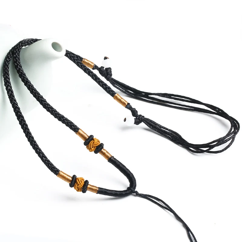Простой стиль Веревка ожерелье для подвески Diy Регулируемый 24 мм 33 мужчин и