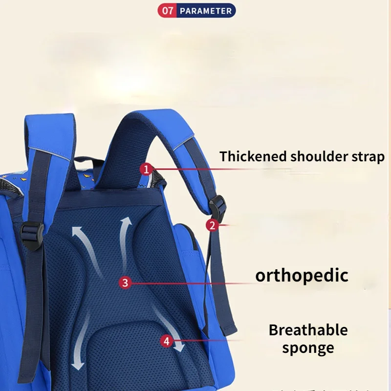 waterproof Children school bags for boys girls grade 1-3-6 kids book bag orthopedic school backpacks primary schoolbag mochilas