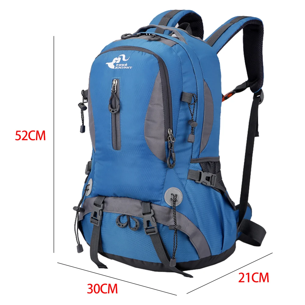 

40L Waterproof Climbing Large Backpack Rucksack Outdoor Sports Bag Travel Backpack Camping Hiking Men Women Trekking Bag XA235Y