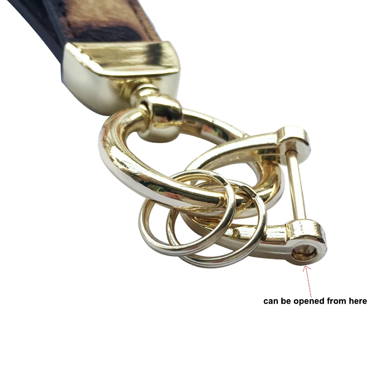 High Quality Leopard Pattern PU Leather Car Keychain Suitable For Key Remote Control Lovers Friends Gift Wallet | Багаж и сумки