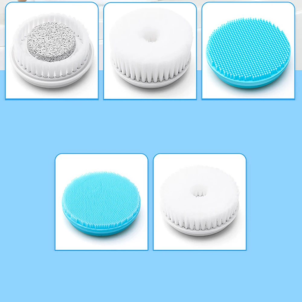 Новинка 5 в 1 электрическая щетка для ванны ручной бытовой водонепроницаемый