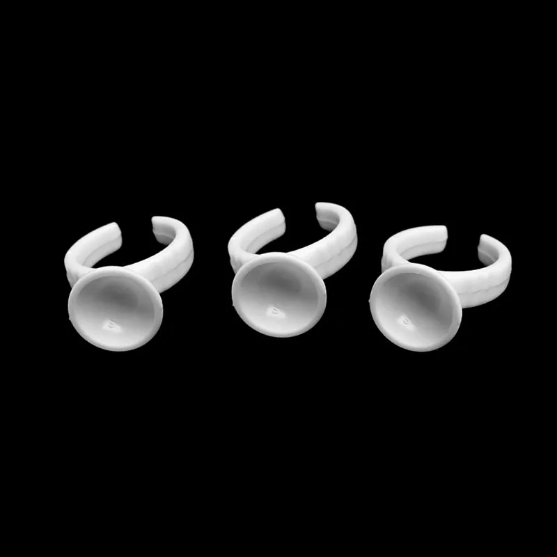 

100 шт., поддоны для татуировок и наращивания ресниц