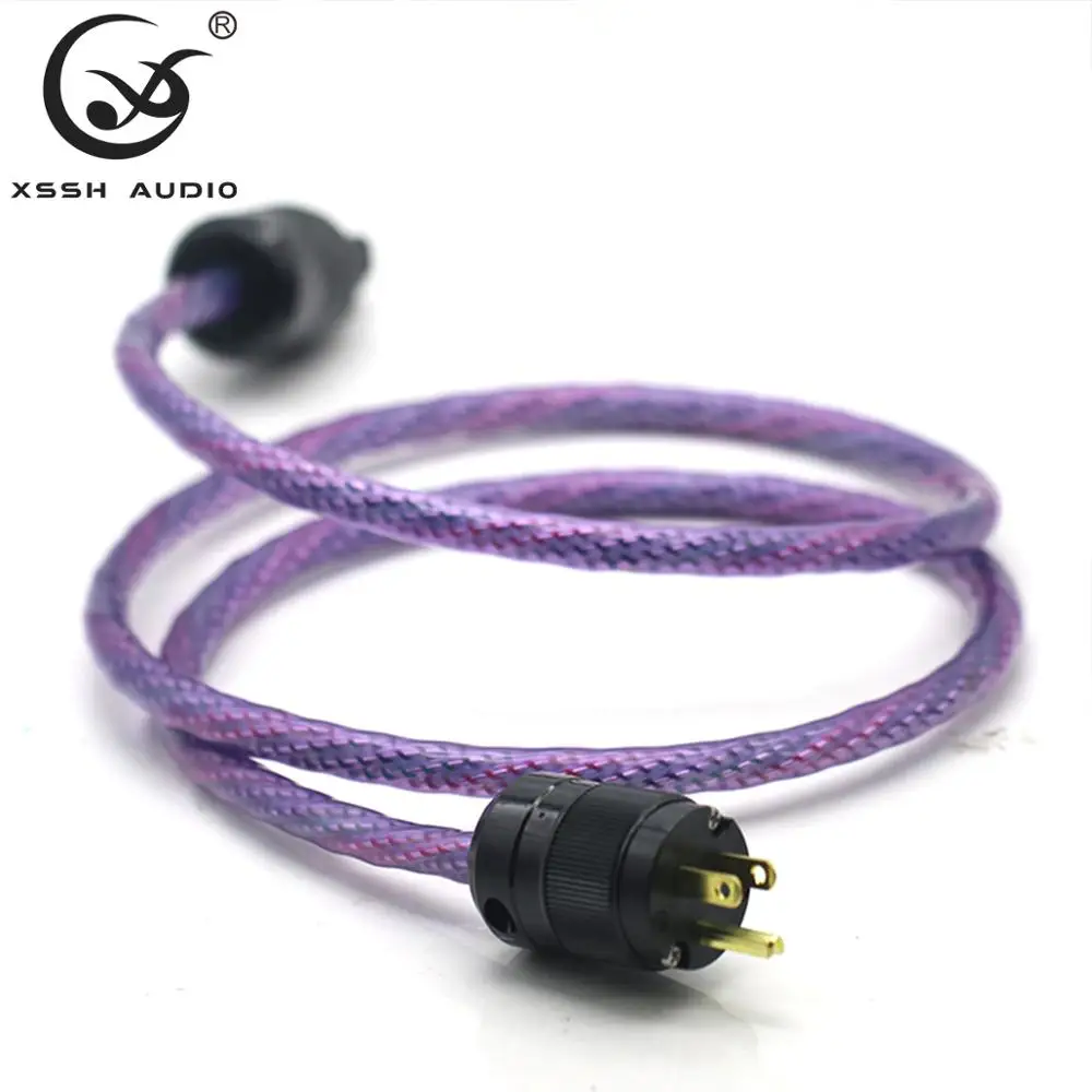 Hi-Fi аудио усилитель XSSH для DVD проигрыватель компакт-дисков FREY2 5 ядер OFC 16AWG 16 А 20
