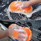 Микрофибра, профессиональная губка для мытья автомобильных окон, тканевый инструмент, щетка, полотенце, перчатки, автоматическая очистка