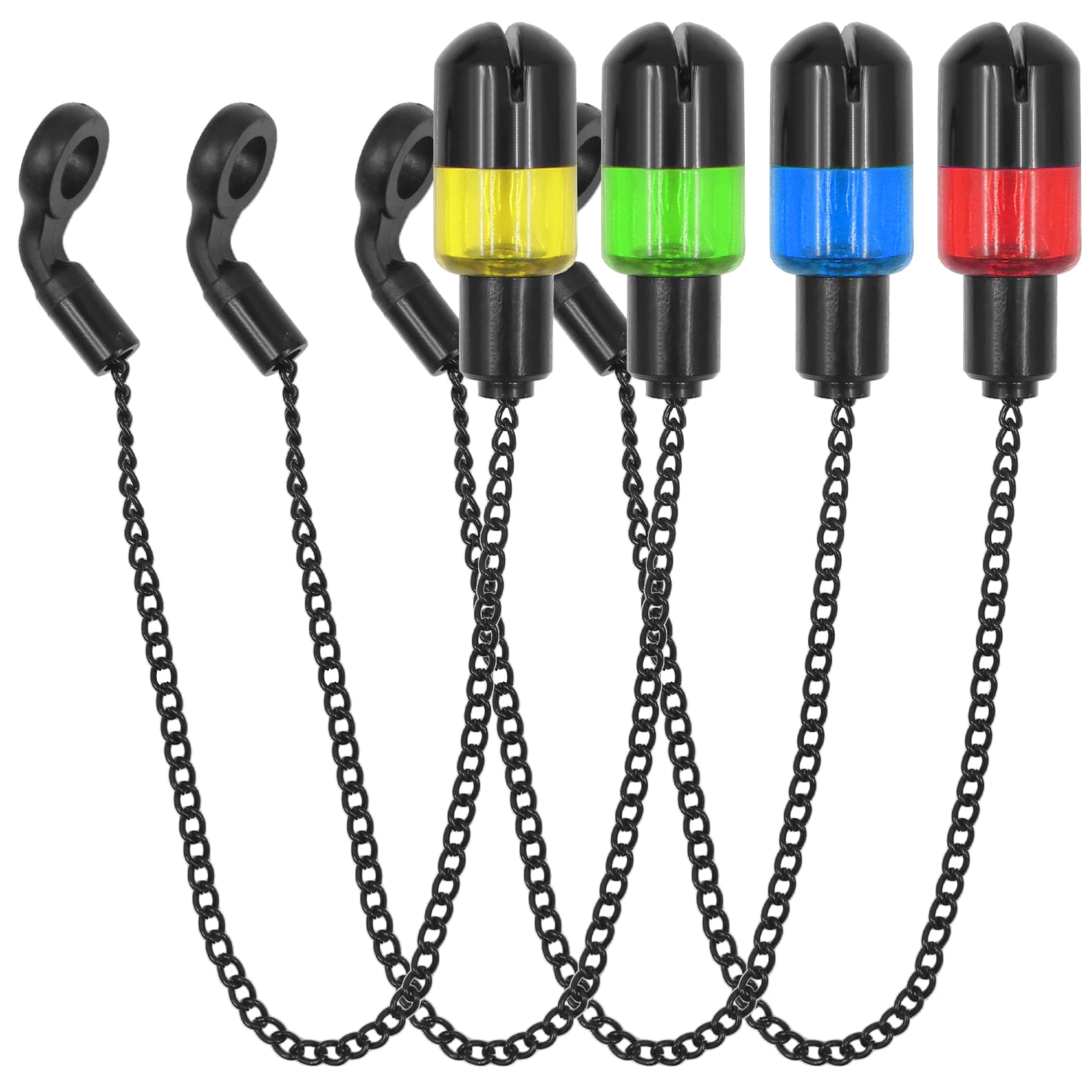 Fishing Swinger Metal Chain Bite Alarm Alert Hanger Tackle Indicator Tool Accessories 4 Color | Спорт и развлечения