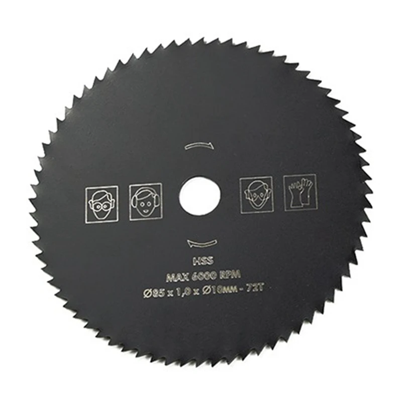 

5-Piece Set of Carbide Cutting Blade Small Circular Saw Blade 85mm Woodworking Household DIY Saw Blade