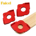 3 шт.компл. трафареты для деревообработки, радиус обрезки, шаблоны для фрезерного станка из алюминиевого сплава, радиус углов R5 R10 R15 R20 R25 R30, быстрый зажим