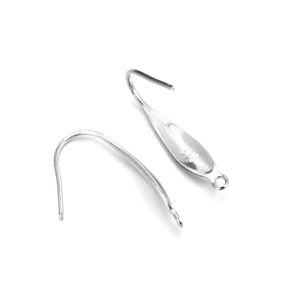 steel A Semitree, 50 шт., 316, нержавеющая сталь, проволока для ушей, крючки,, Золотые серьги, фурнитура, сделай сам, для изготовления ювелирных изделий, серьги, аксессуары для рукоделия - Цвет: steel A