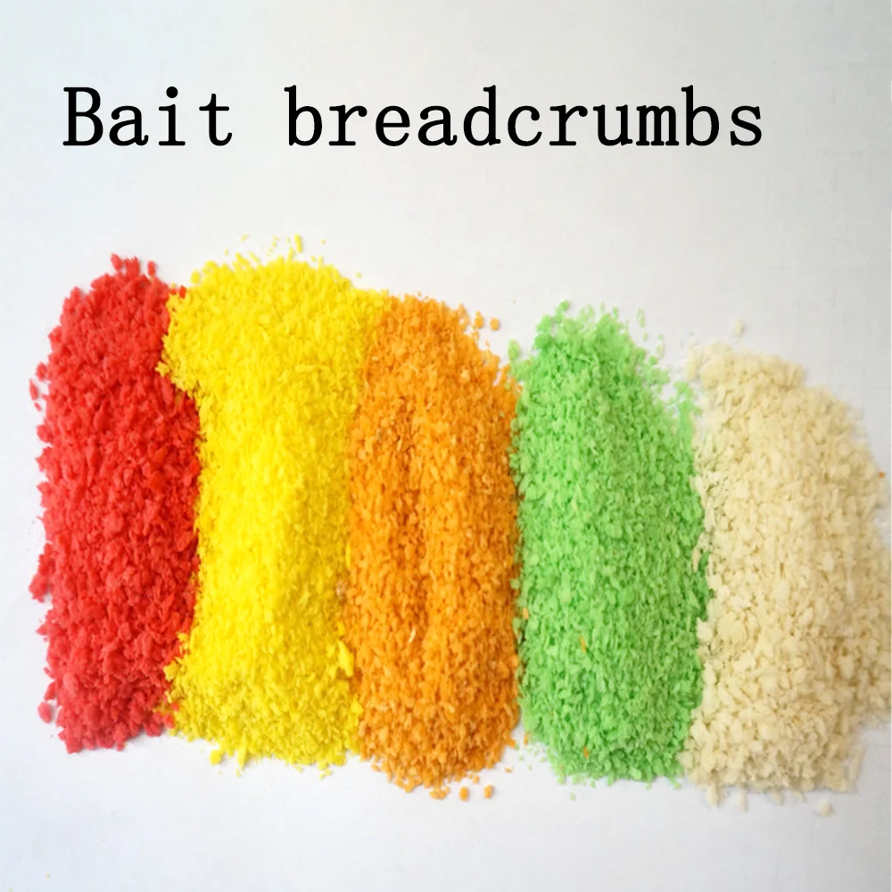 

1.8kg In Bulk Fishing Quick Real Flavor Live Bait Lure Colorful Bread Crumbs Smell Fish Baits Feeder Goods Powder for Carp Tool