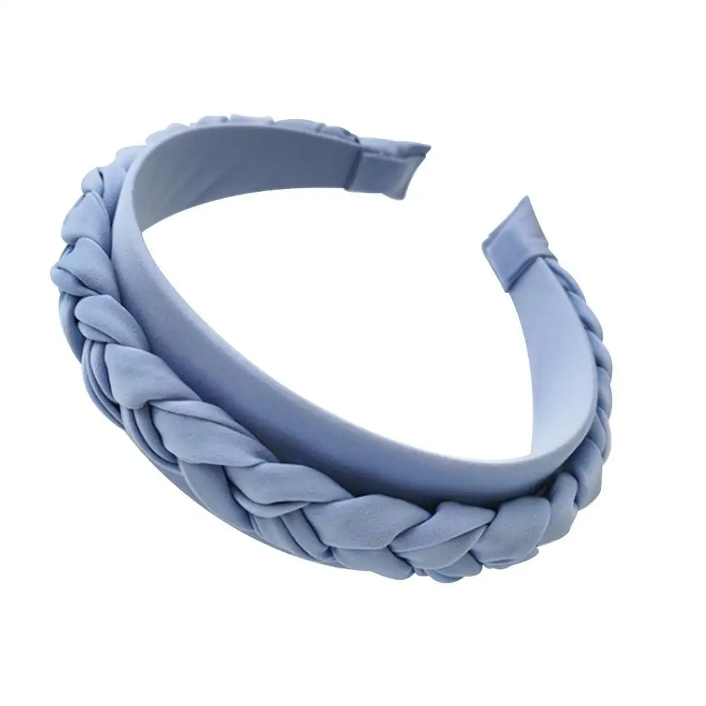 

Ladies Fashion Hairband Color Fabric Weaving Braids Casual Accessories Girls Hairband Fabric W1Z6
