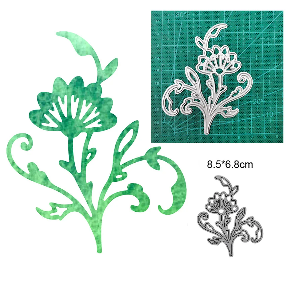 

Leaf vine Christmas 2021 new metal cutting mold photo frame DIY scrapbook decoration embossing handmade template