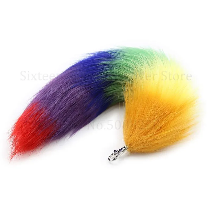 Sexy Accessories Detachable Fox Anal Plug Metal Butt Cosplay Sex Slave Fetish Adult Games Toys For Couple Woman Men | Красота и
