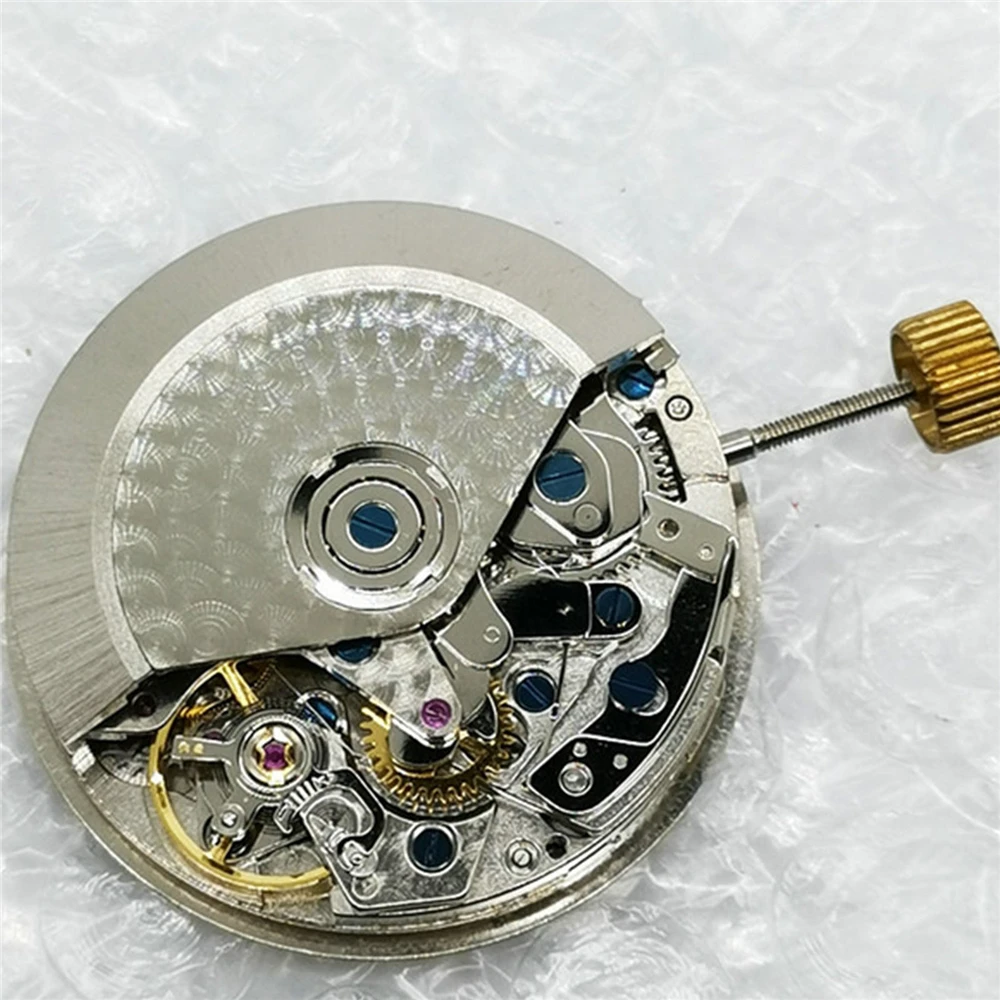 

Replacement Dual Calendar 6Pin Automatic Mechanical Movement with White Calendar for 7750 Watch Parts