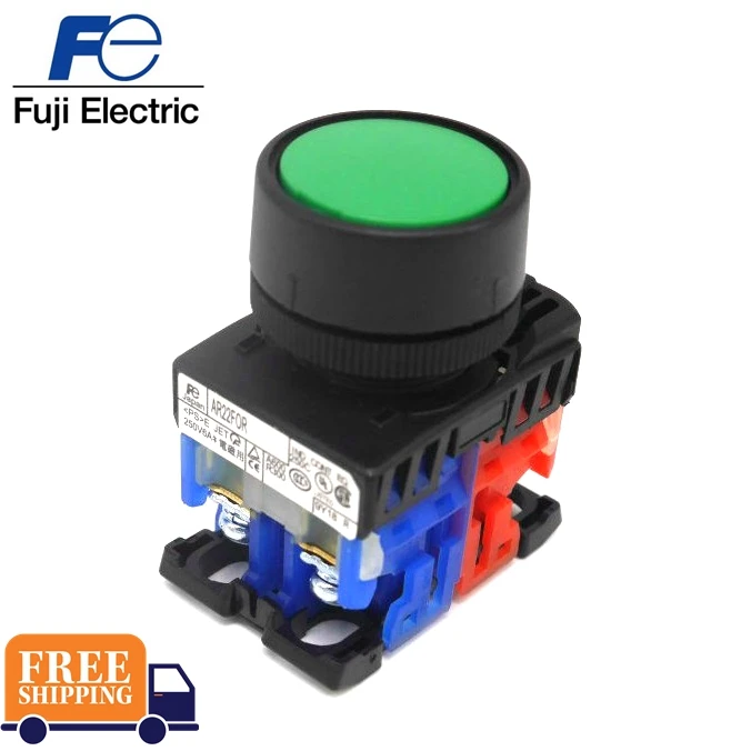 Пуговичный переключатель Fe fuji AR22FOR 01 10 11 W/R/Y/G белый красный желтый зеленый 1NO 1NC 2NO