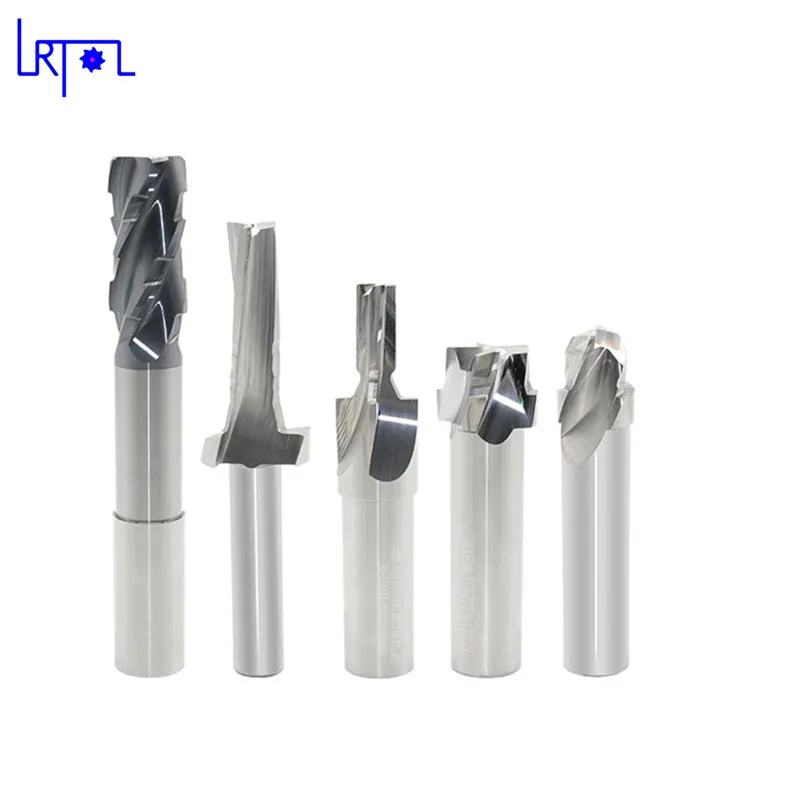 HRC55 нестандартная Вольфрамовая твердосплавная Концевая фреза фрезерный станок с