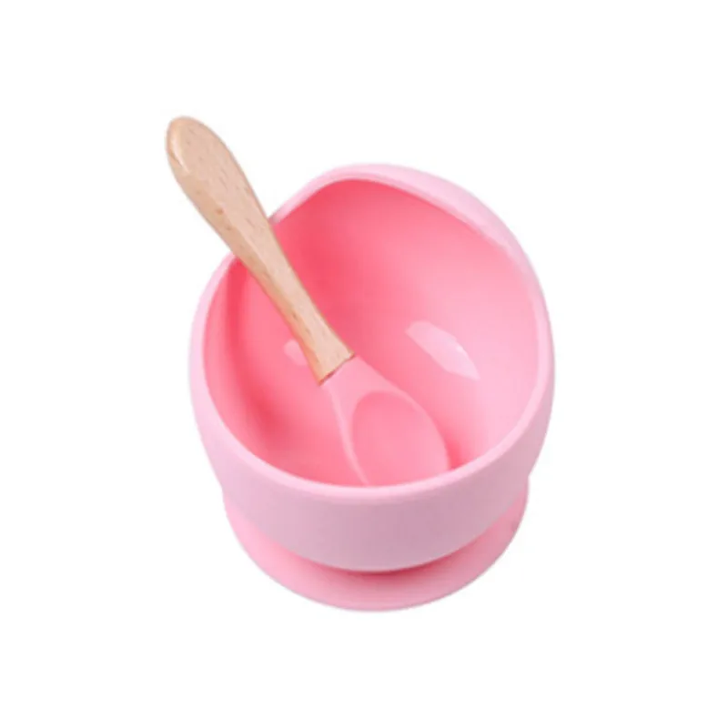 2 шт. Детские Силиконовые ложки и чаши|Тарелки| |
