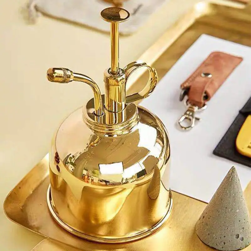 Горшок для полива растений декоративный латунный распылитель поливочная банка